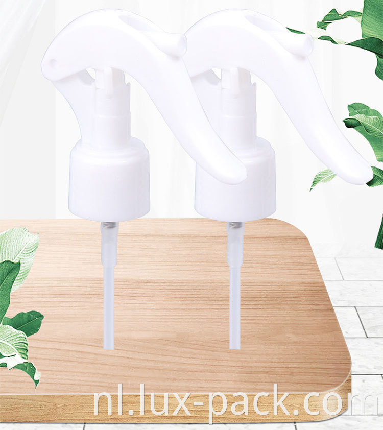 20/410 24/410 28/410 Aangepaste kleur Transparante PP Mini Trigger Sprayer